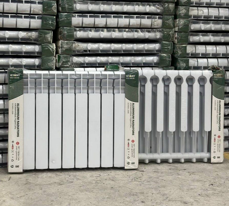 Радиатор алюминиевый radiator alyumin