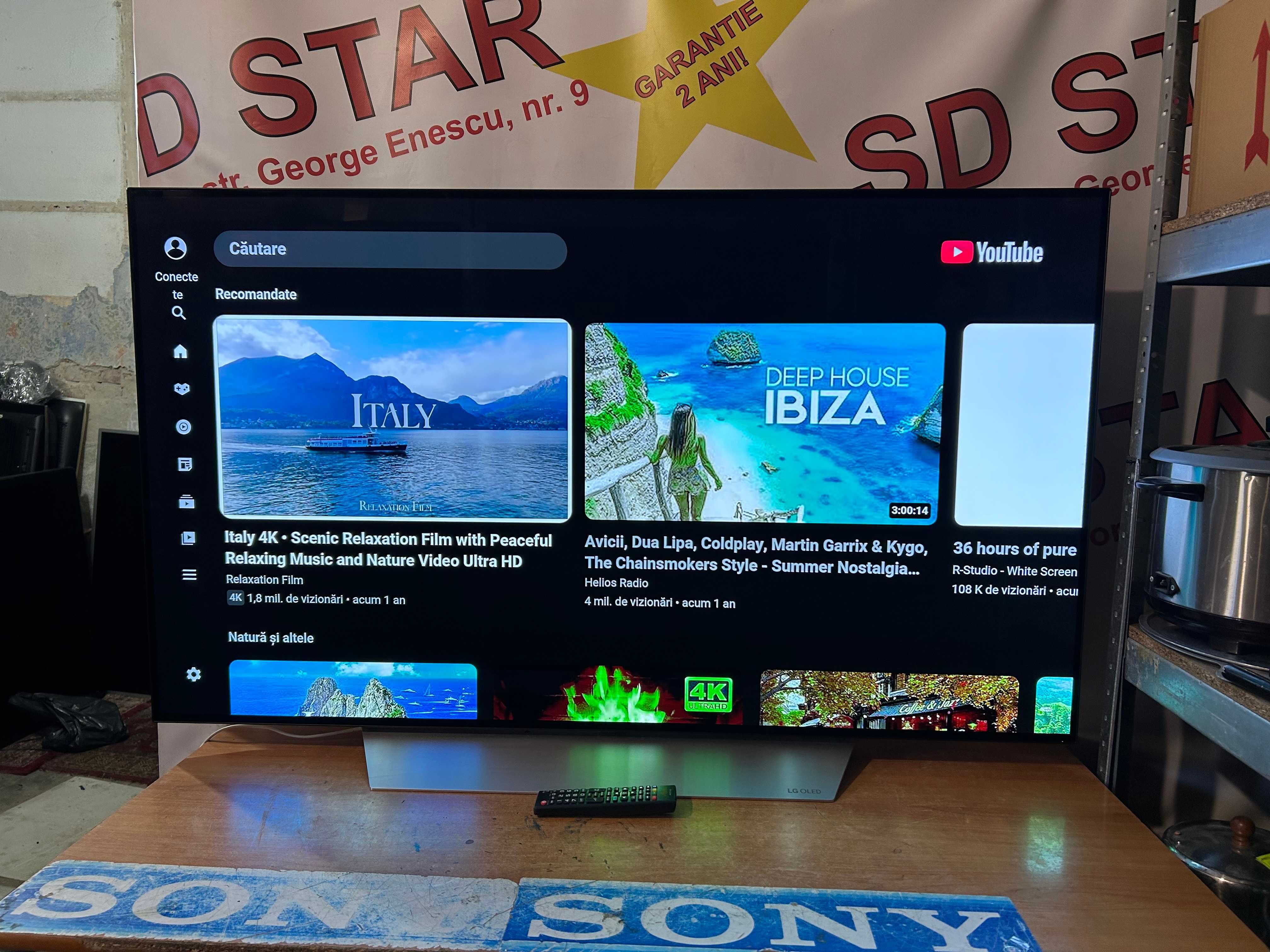 Televizor Smart OLED  4K Ultra HD,LG OLED55C7D/140 cm