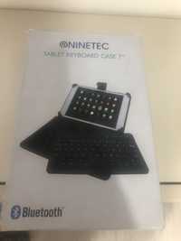 Husă Ninetec Micro-USB cu tastatură pentru tablete de 7 inchi