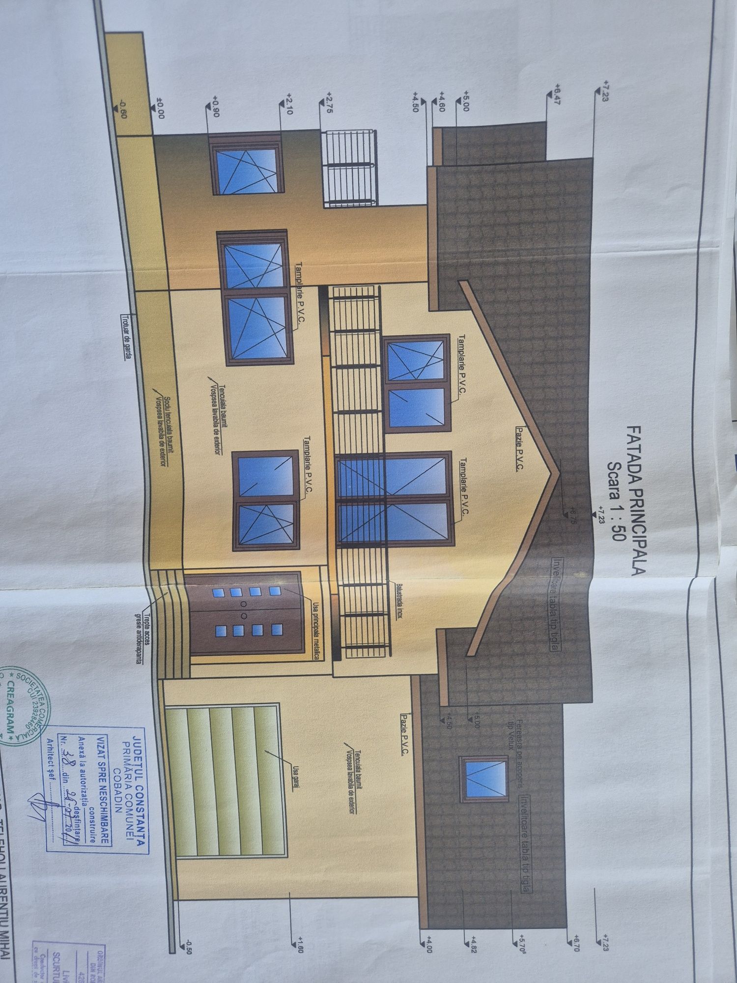 De vânzare teren+casă in construcție