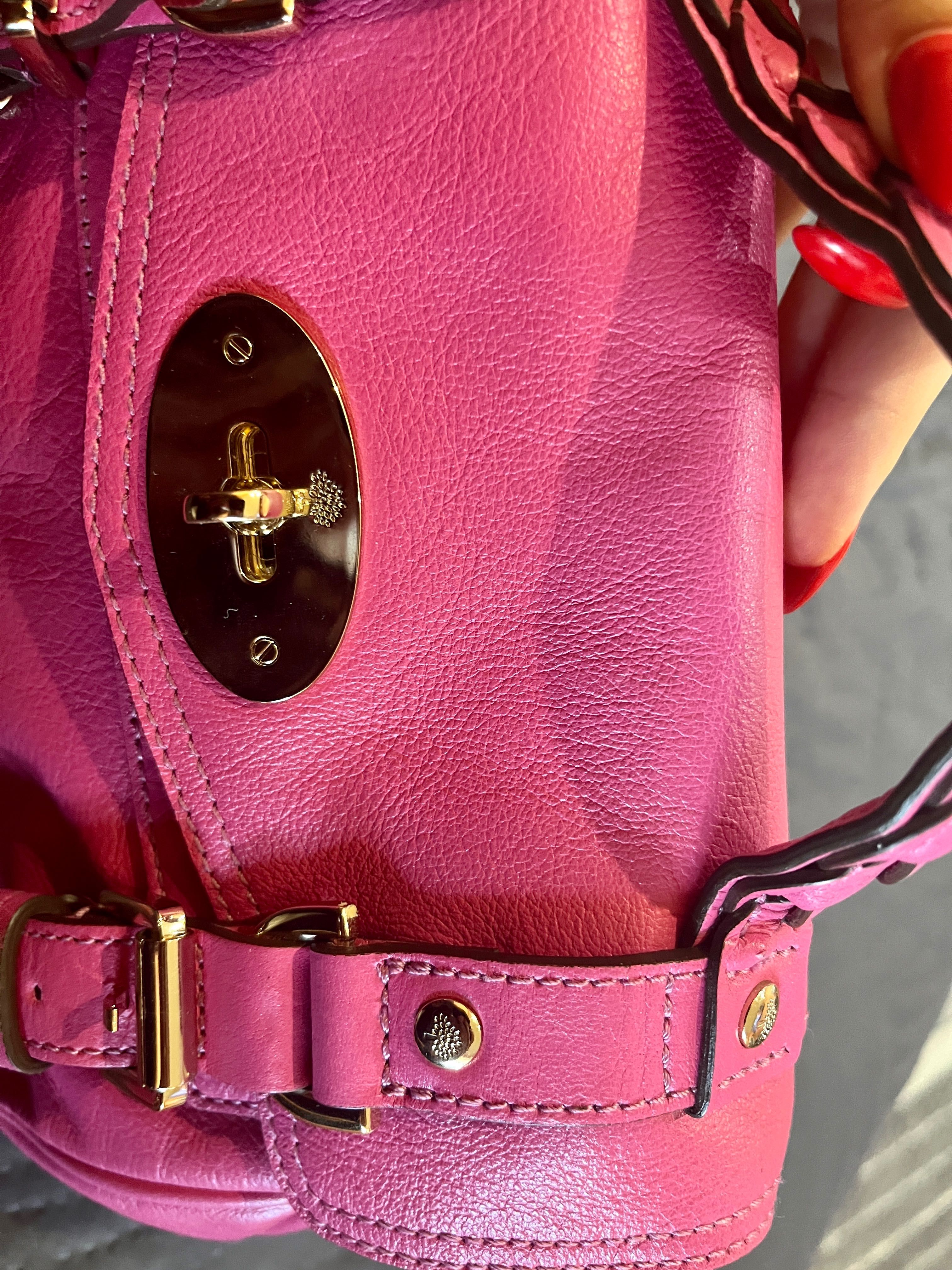 Mulberry mini Alexa оригинална нова чанта с всички документи
