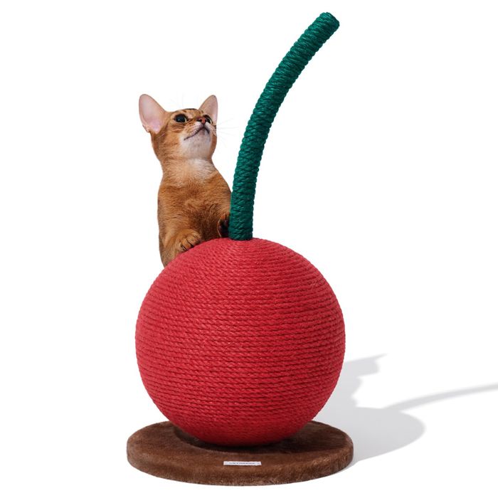 Драскалка за котки Vetreska във формата на череша