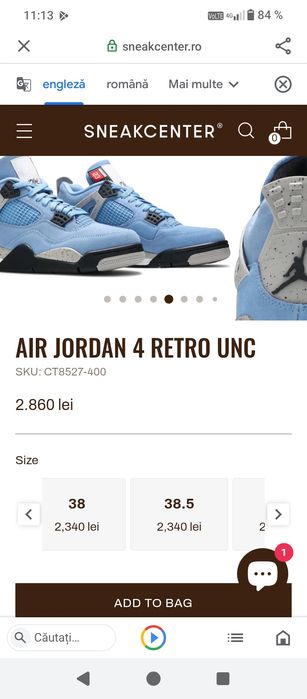 De vânzare , adidași