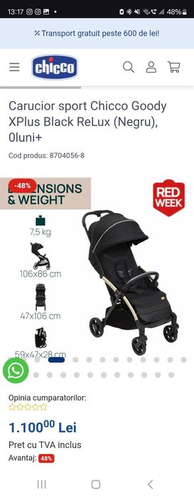 Cactucior chicco goody plus 0+ luni