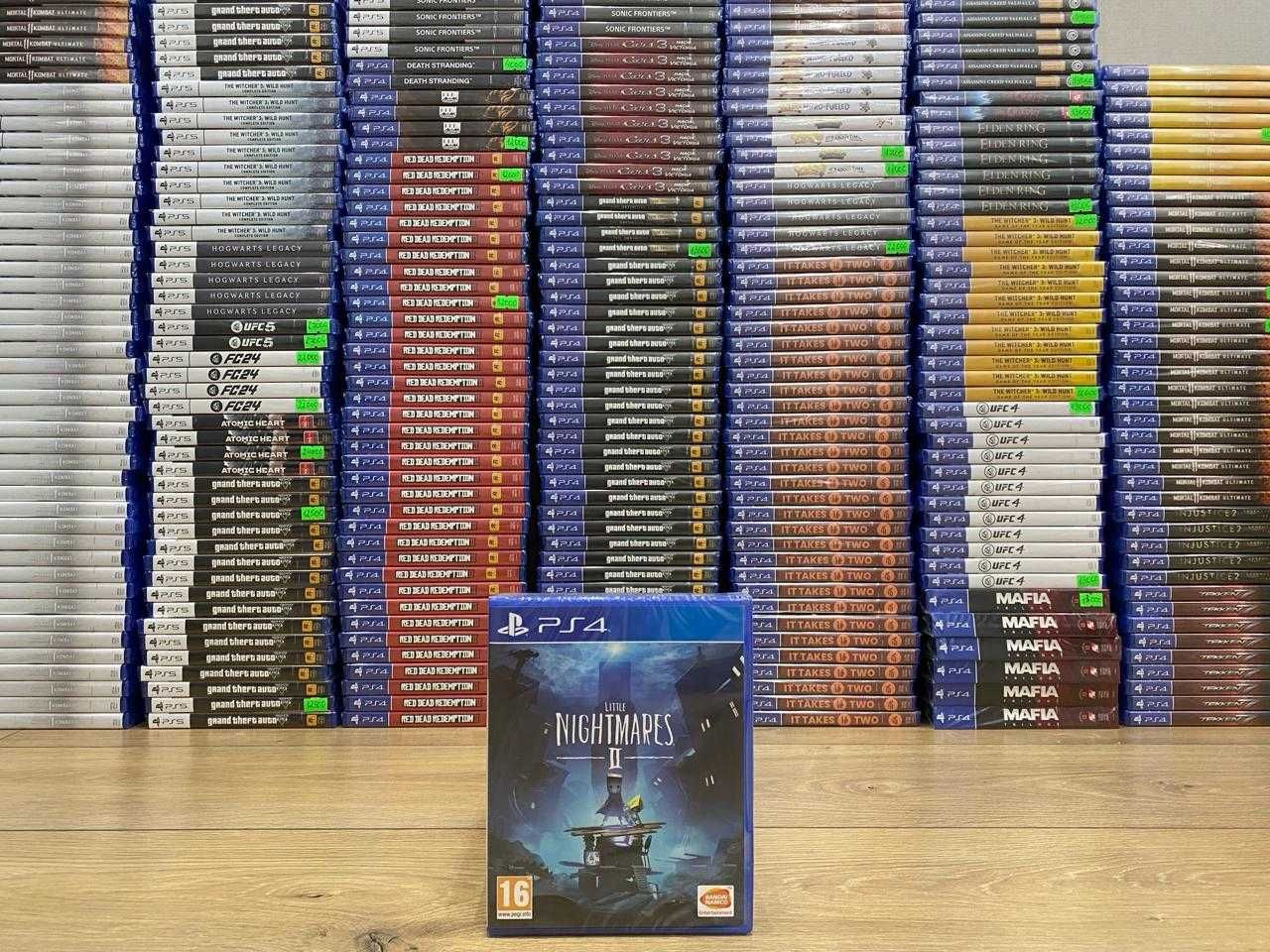 НОВЫЙ Little Nightmares II PS4/PS5 Большой Выбор Игр