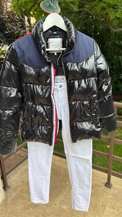 Geaca Tommy Hilfiger + jeans Tommy cadou