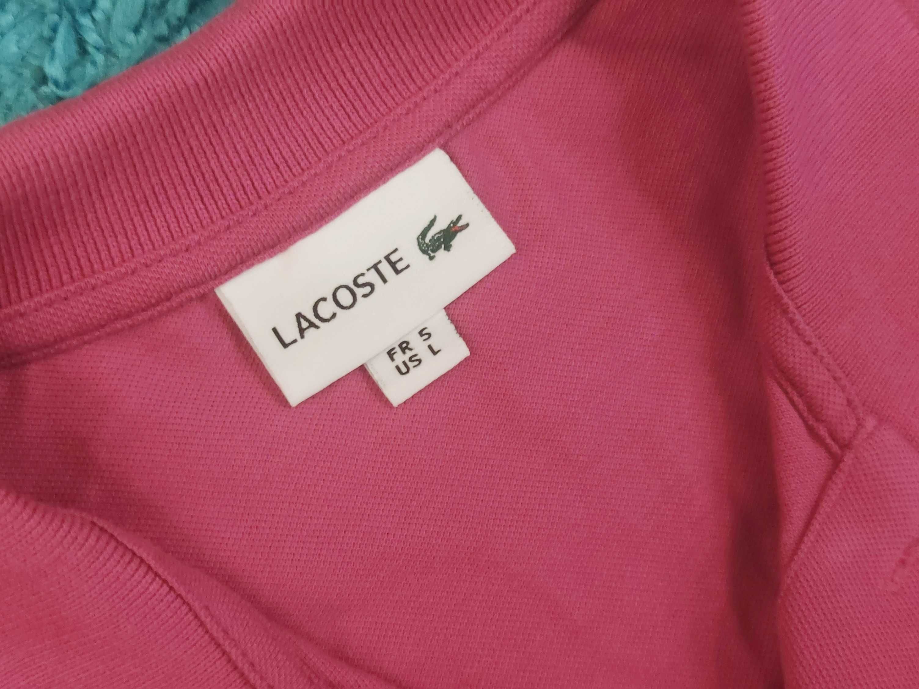 Tricou Polo Lacoste  Pink - Regular