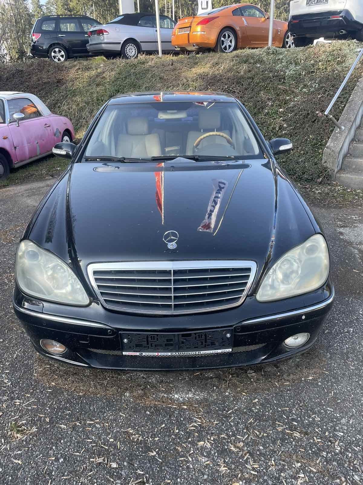 Мерцедес w220 S klassa на части