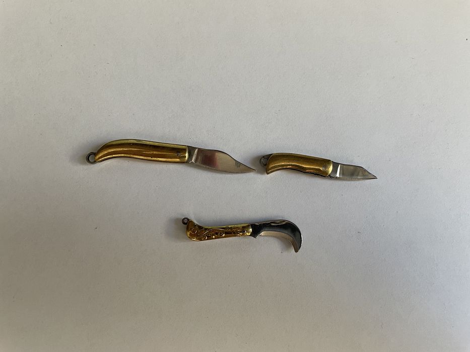 Комплект колекционерски мини ножове