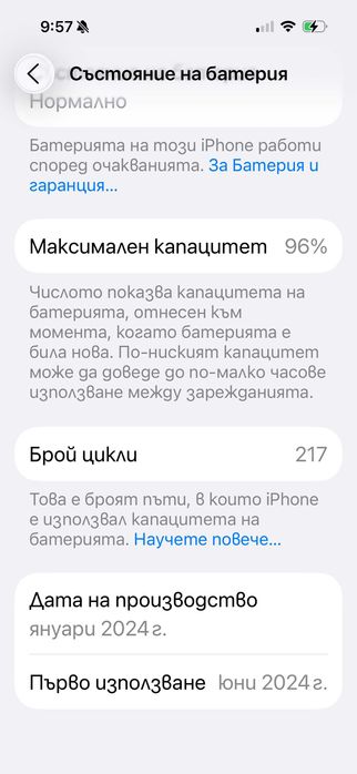 iPhone 15 Pro Сребрист на цвят