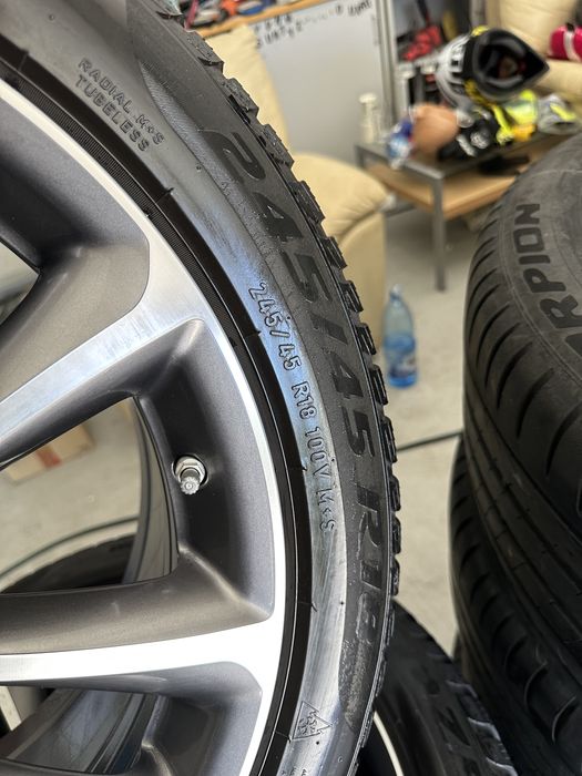 jante mercedes e class w212 5x112 anvelope 245 45 18