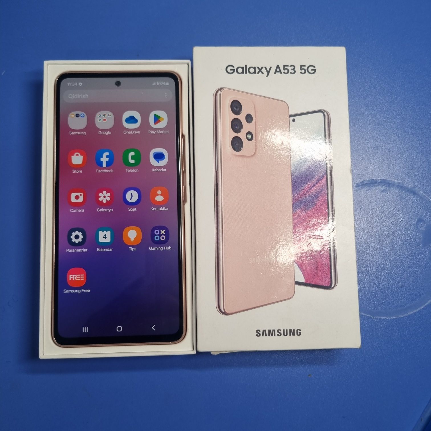 Samsung Galaxy A53  karobka dakument sotiladi