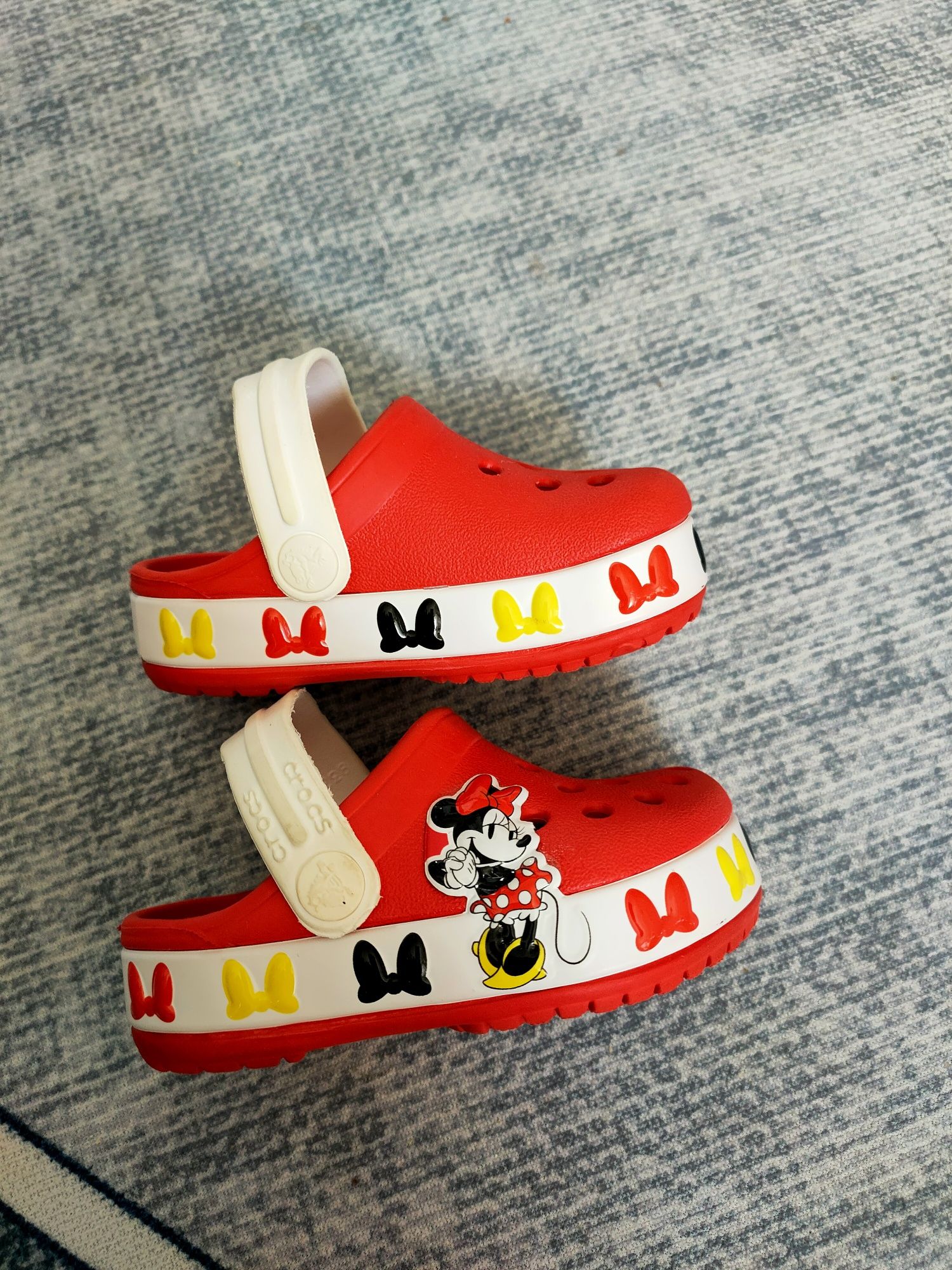 Papuci Crocs Fun Lab Disney Minnie Mouse