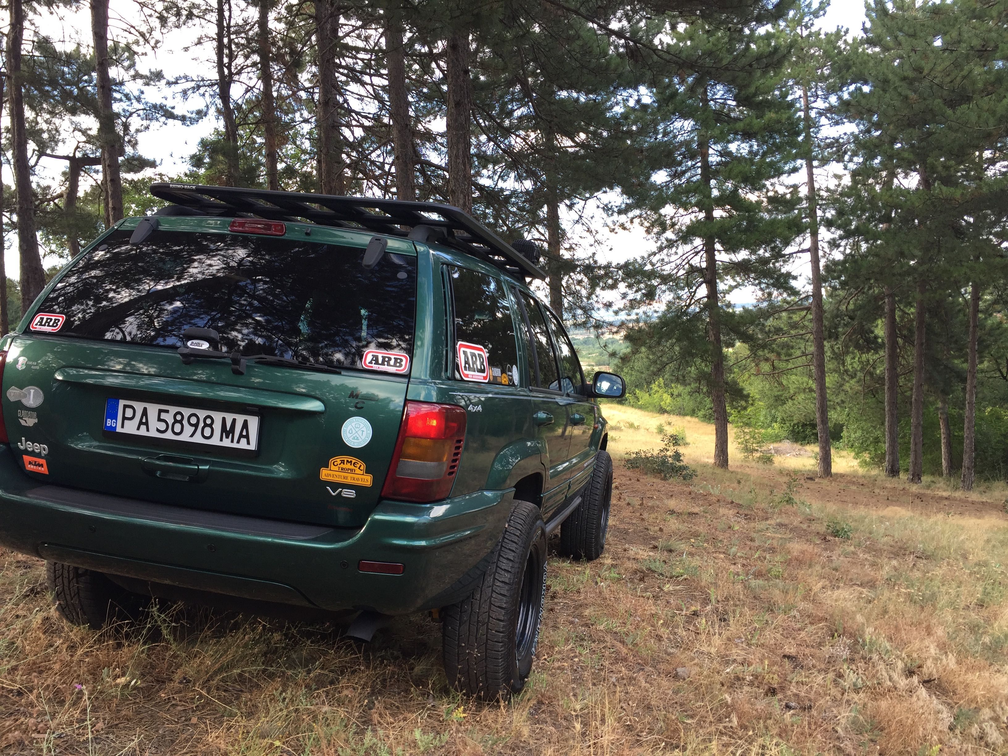 GRAND Cherokke wj Offroad Arb