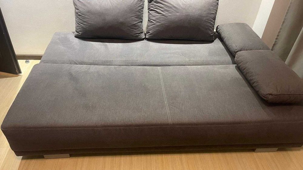 Canapea extensibilă, 3 locuri, stofă si fotoliu NOYER & VEGGER