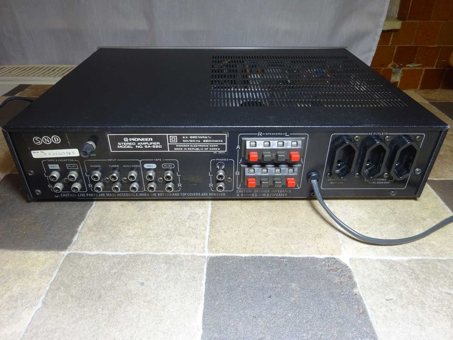 Amplificator audio retro Pioneer SA-520 /Korea