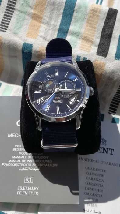Ceas Japonez Mecanic Automatic Orient Safir Curea NATO Seiko-Epson