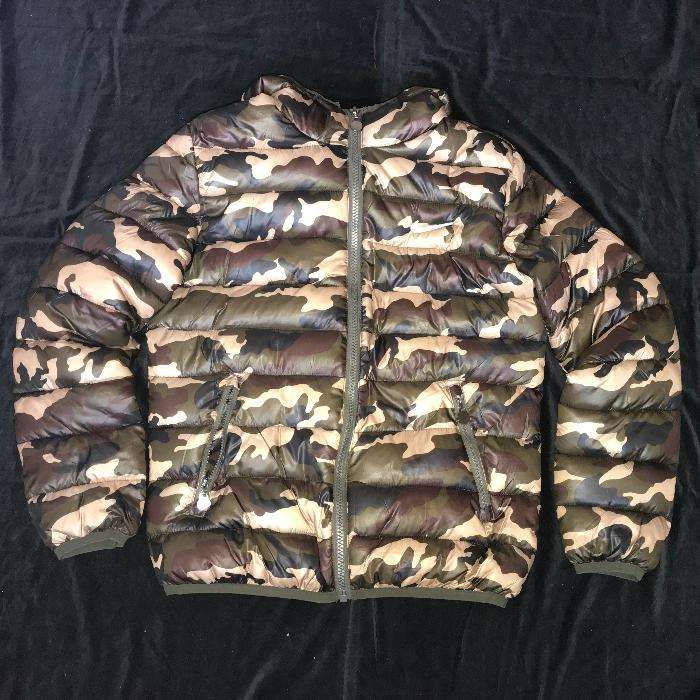 Geaca gluga matlasata unisex camuflaj army kaki toamna iarna primavara