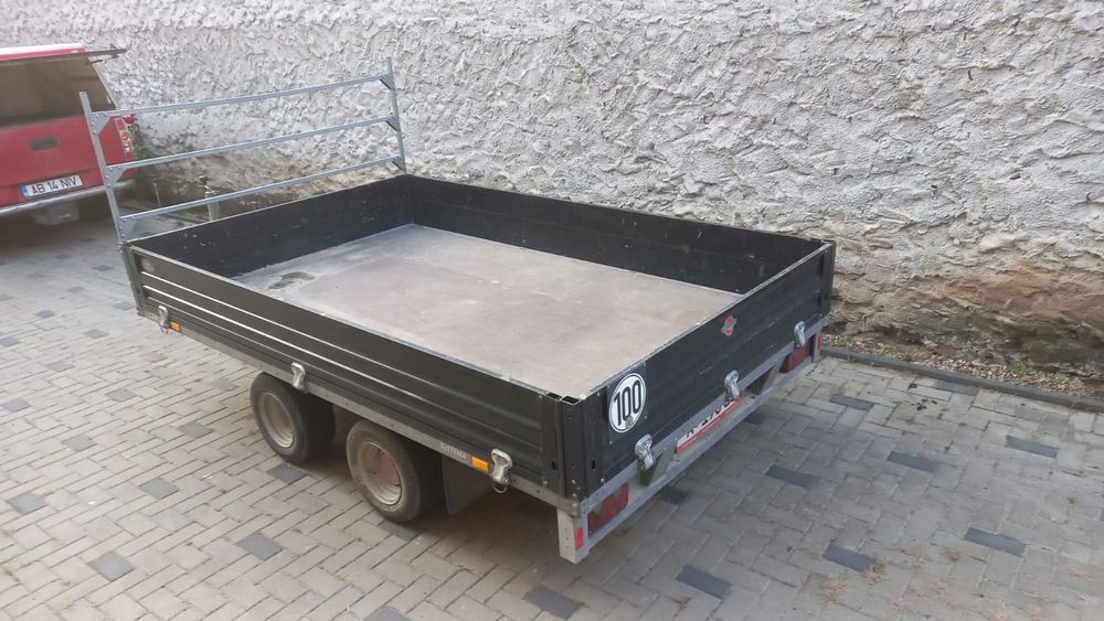 Remorca Stema 2000kg platformă
