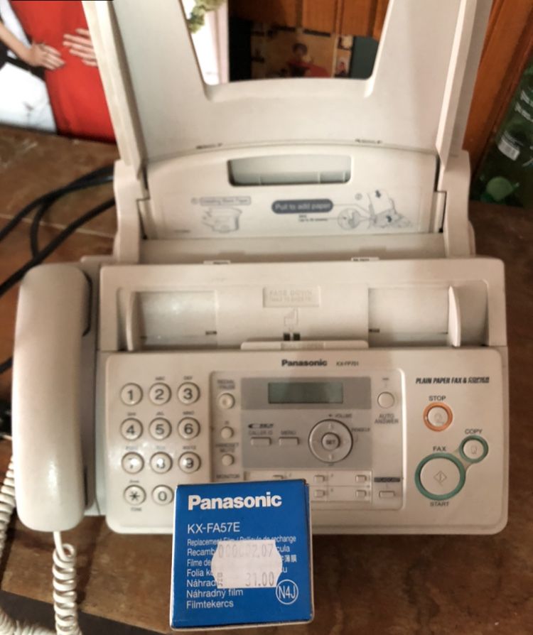 Факс и копирна машина Panasonic KX-FP701FX