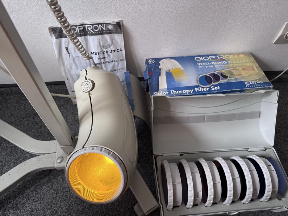Aparat Zepter Bioptron Pro, Elveția, terapie lumină polarizată