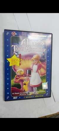 Alice în țara minunilor dvd limba romana desene animate caseta audio c