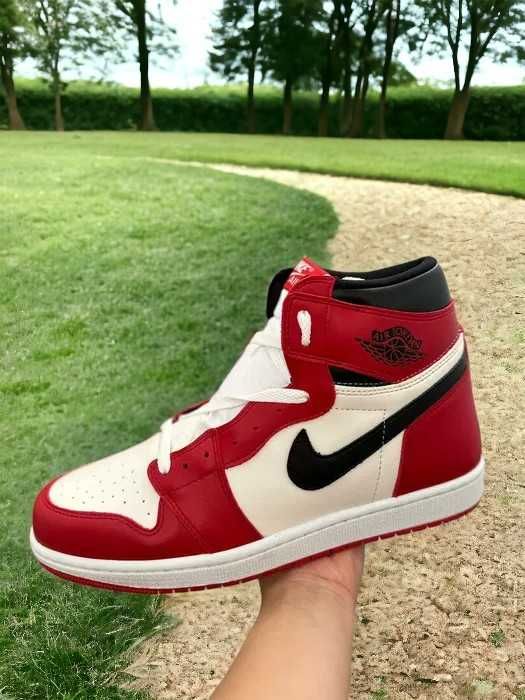 Nike Jordan 1 Chicago Red / Sneakersi Fete Baieti 2024