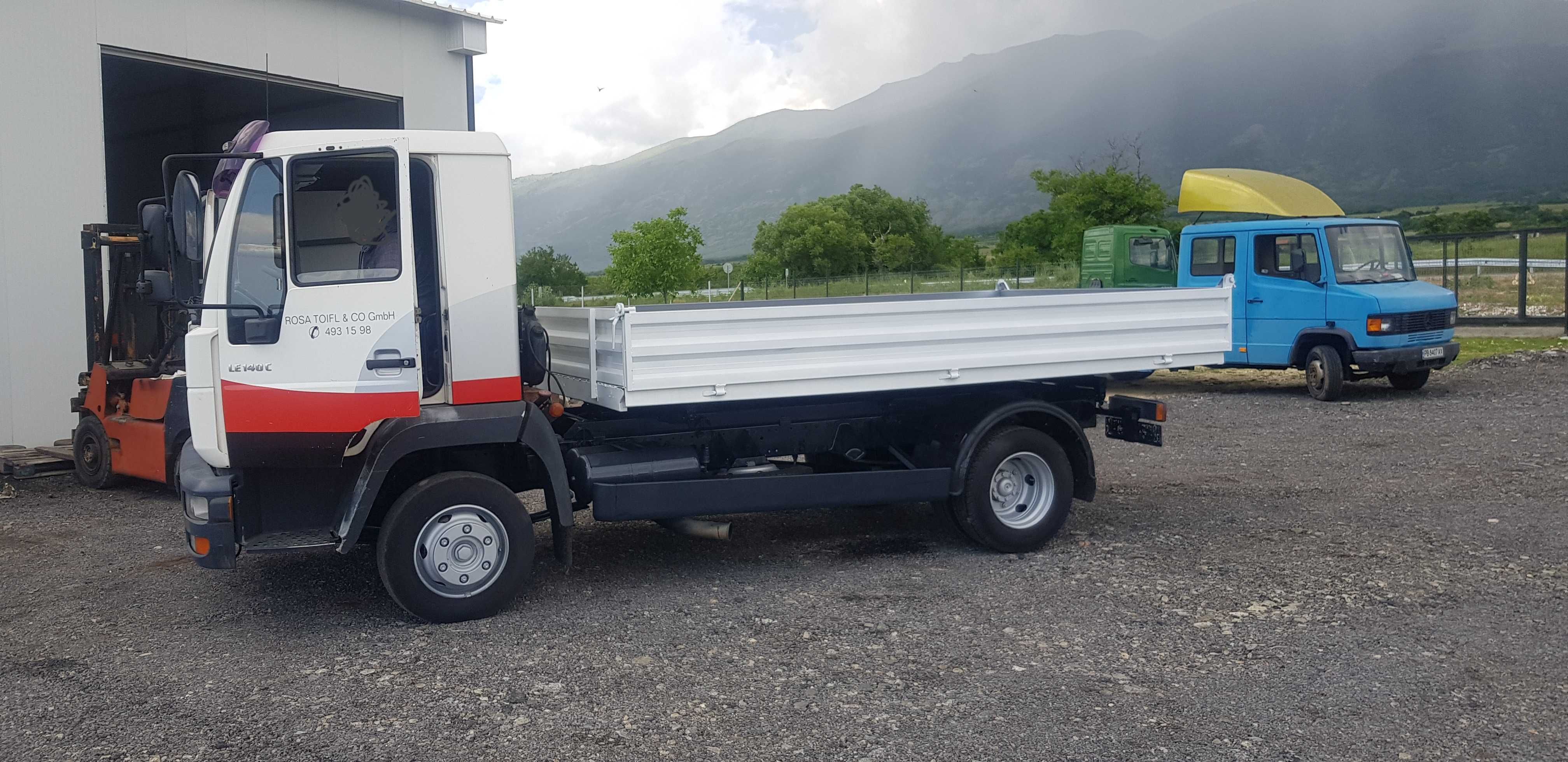 Man 8.150 LE 140C  Тристранен самосвал! Дължина 3. 80м.широчина 2.35м.