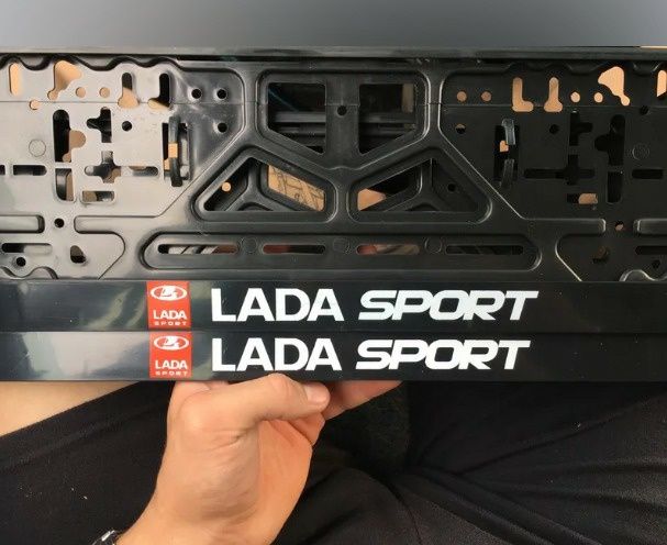 Рамка для го номера LADA Sport