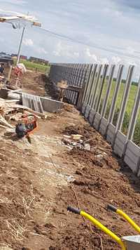 Garduri din beton stalpi de gard placi de gard cu montaj