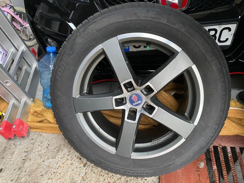 17" Джанти+зимни гуми СААБ 9-5 (2010-2011г) Saab 9-5