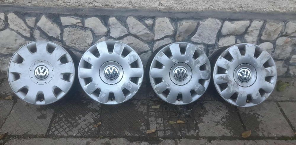 Джанти 15 5x100 vw bora golf 4 железни с тасове