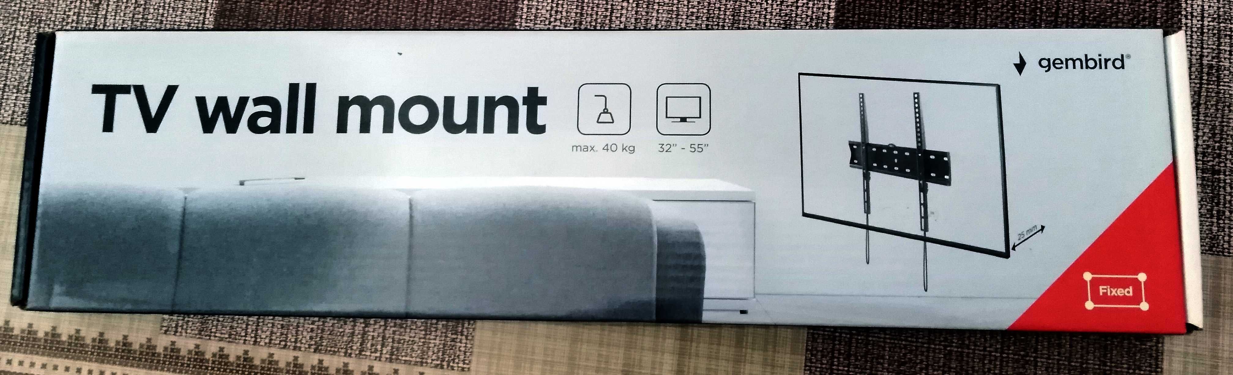 Продавам стойка за телевизор от 32" до 55"-до 40кг. Нова.