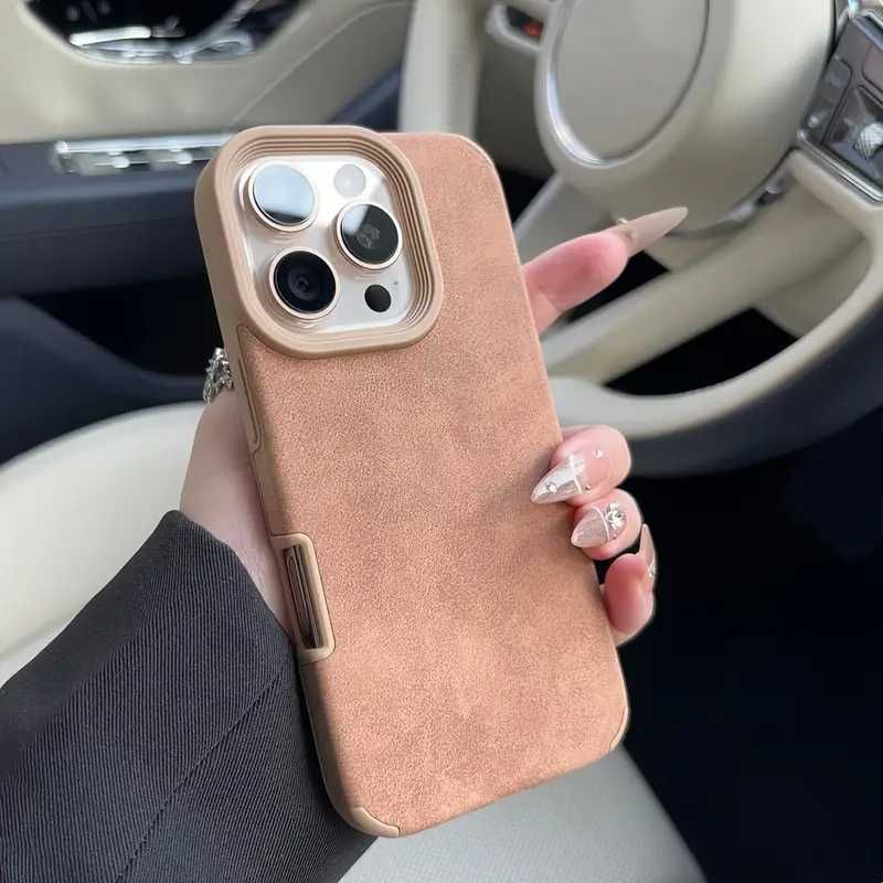 ТОП ЦЕНА! Луксозен кожен кейс за всички модели на iPhone!