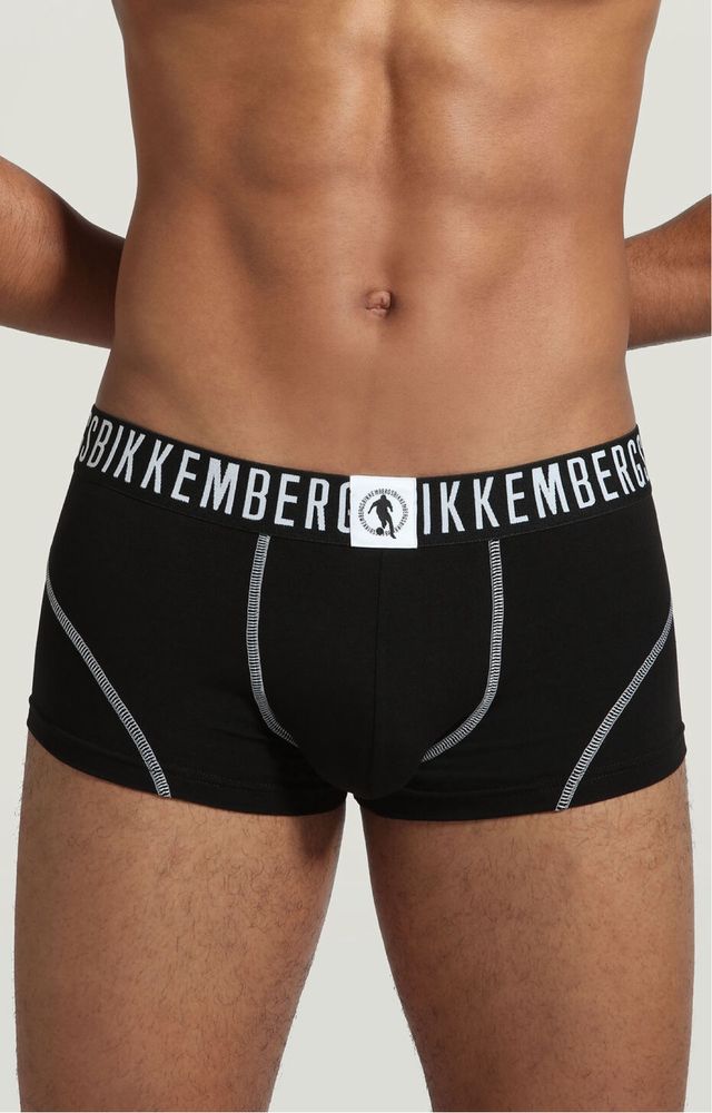 Оригинални мъжки боксерки Bikkembergs BKK1UTR06BI_BLACK