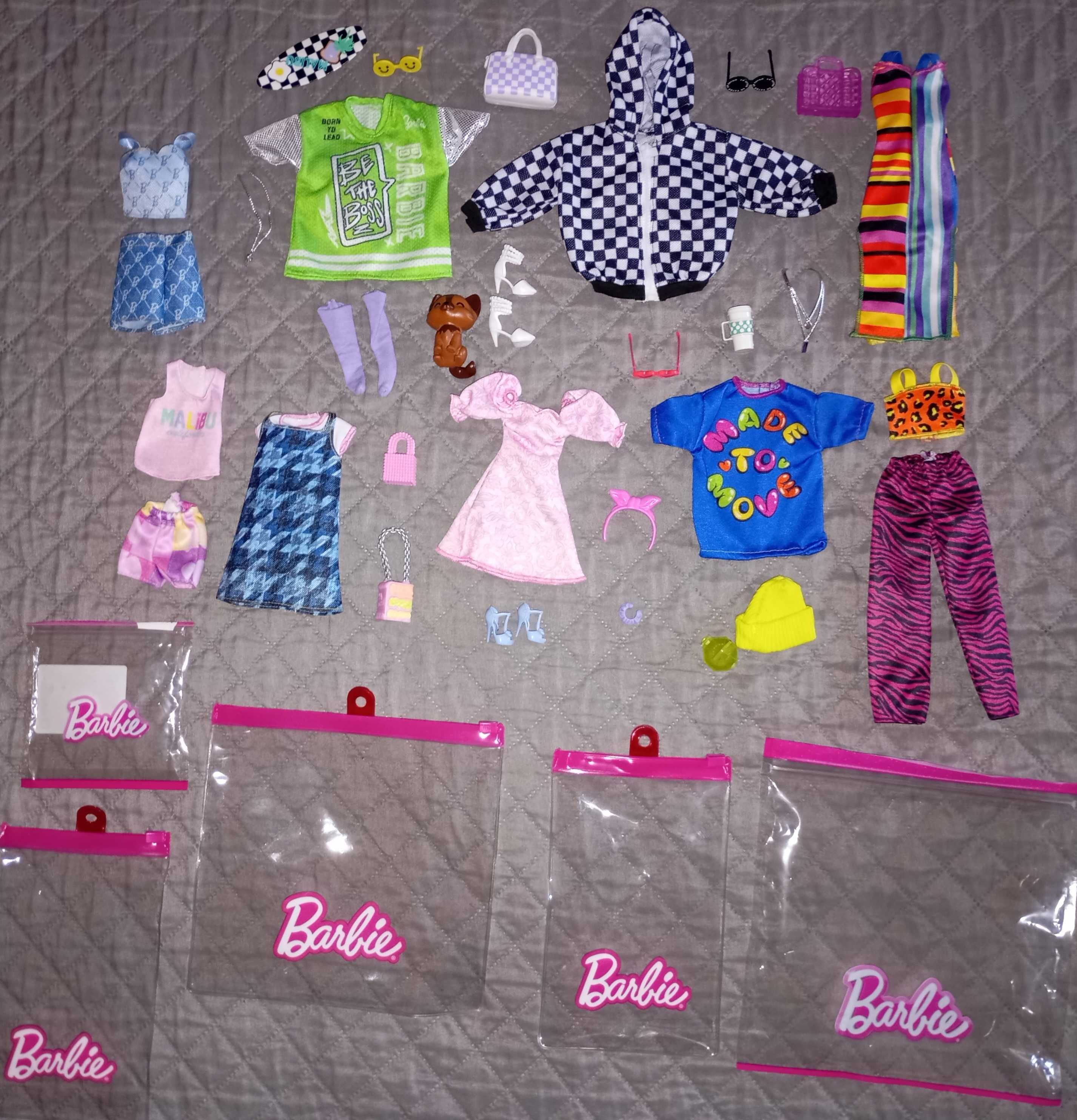 Комплект дрехи и аксесоари     Barbie. Mattel.