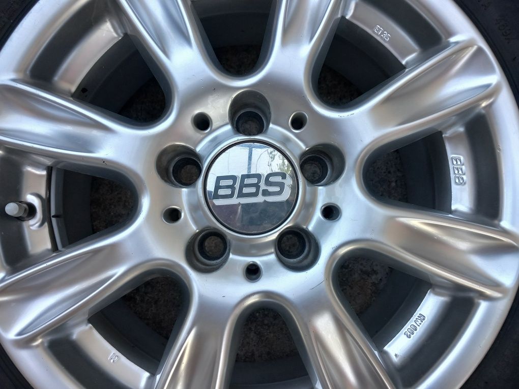 Оригинални Алу джанти 15цола BBS за vw-Golf 5.6.Touran.passat.5×112