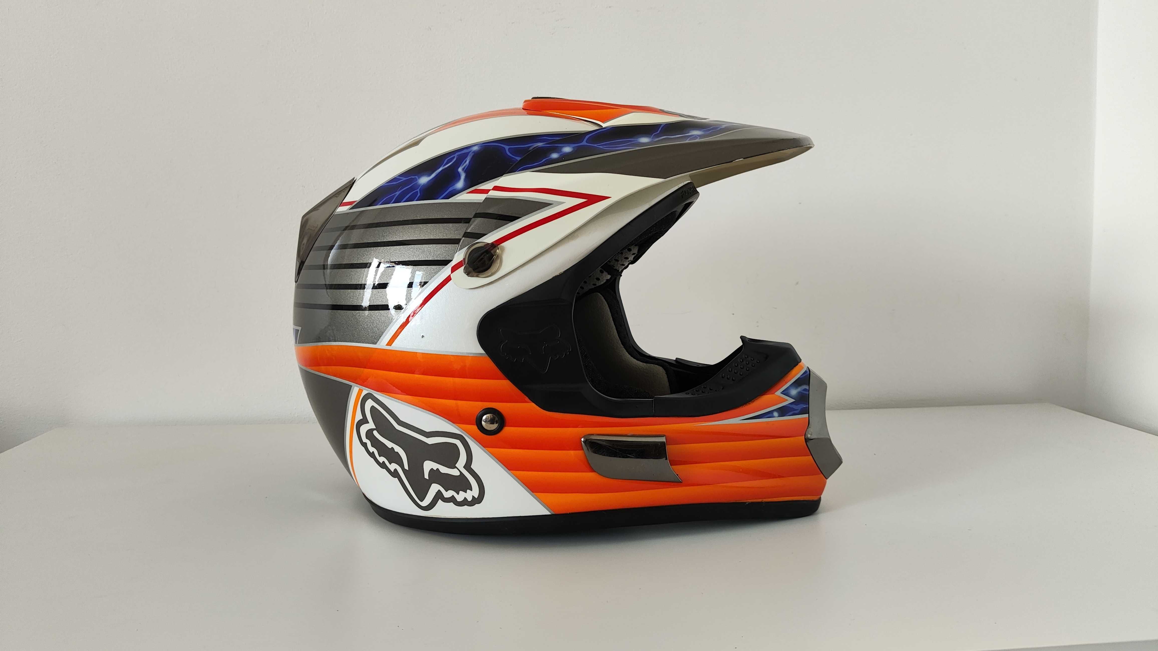 FOX RACING FullFace каска за Колело и Мотор XL размер