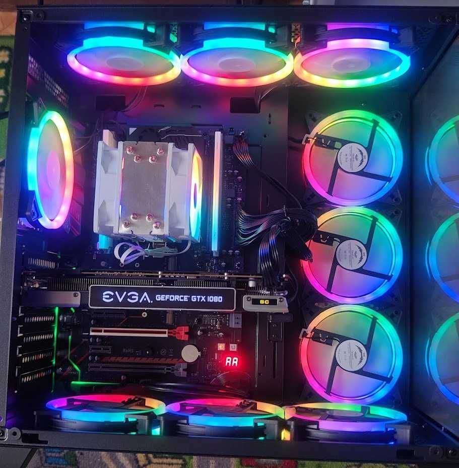 Гейм PC/workstation Xeon E52697AV4,EVGA1080,32gb ddr4,1tb nvme,2tb hdd