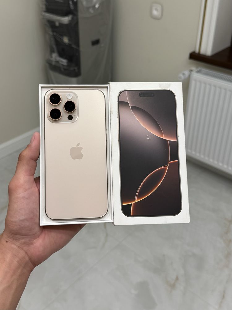 iPhone 16 Pro Max 256/100% Desert Titanium