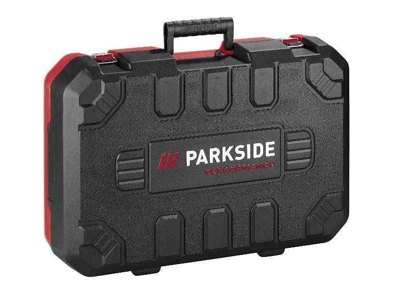 Нов Ъглошлайф Parkside Performance плоска глава безчетов с 3 диска