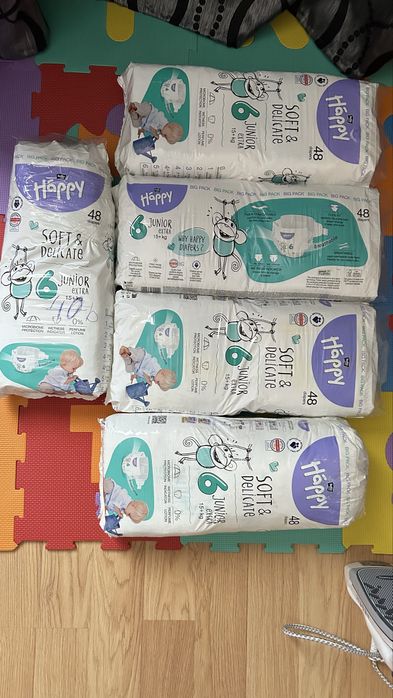 Scutece junior extra soft and delicate Happy