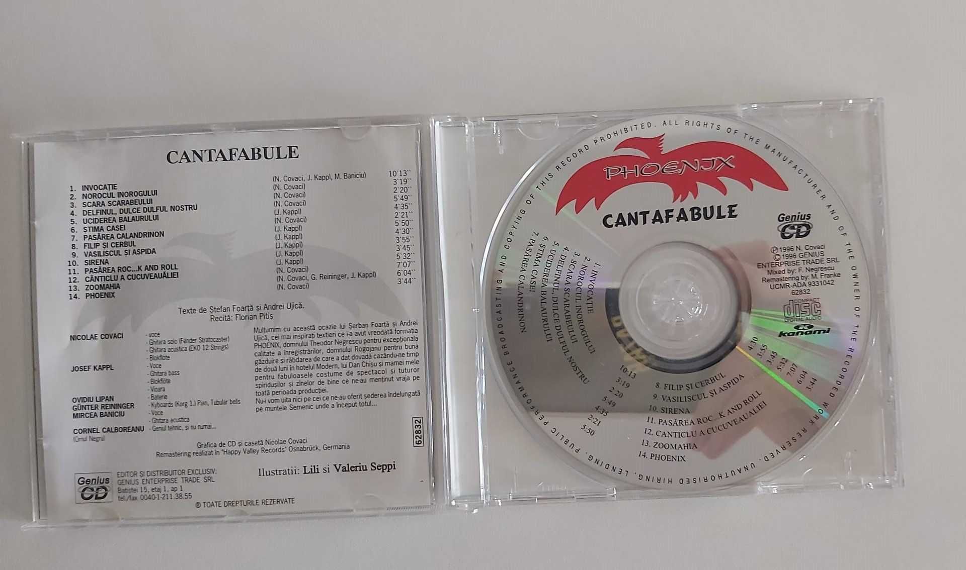 CD Phoenix – Cantafabule - Bestiar
