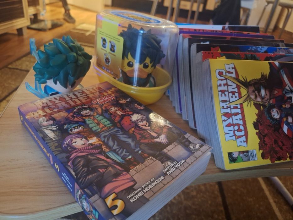 My Hero Academia манга НАМАЛЕНИЕ