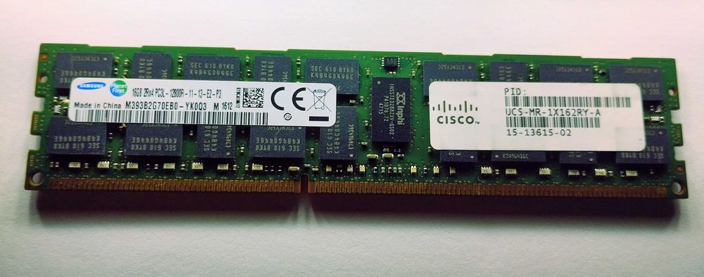 Memorie RAM 16GB DDR3 Samsung pentru Workstation, Servere
