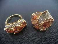 Стари грандиозни смайващо красиви пръстени с позлата и цитирини