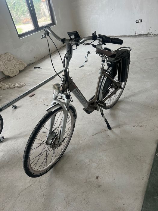 Bicicleta electrică giant Double power hybrid dubla Batterie