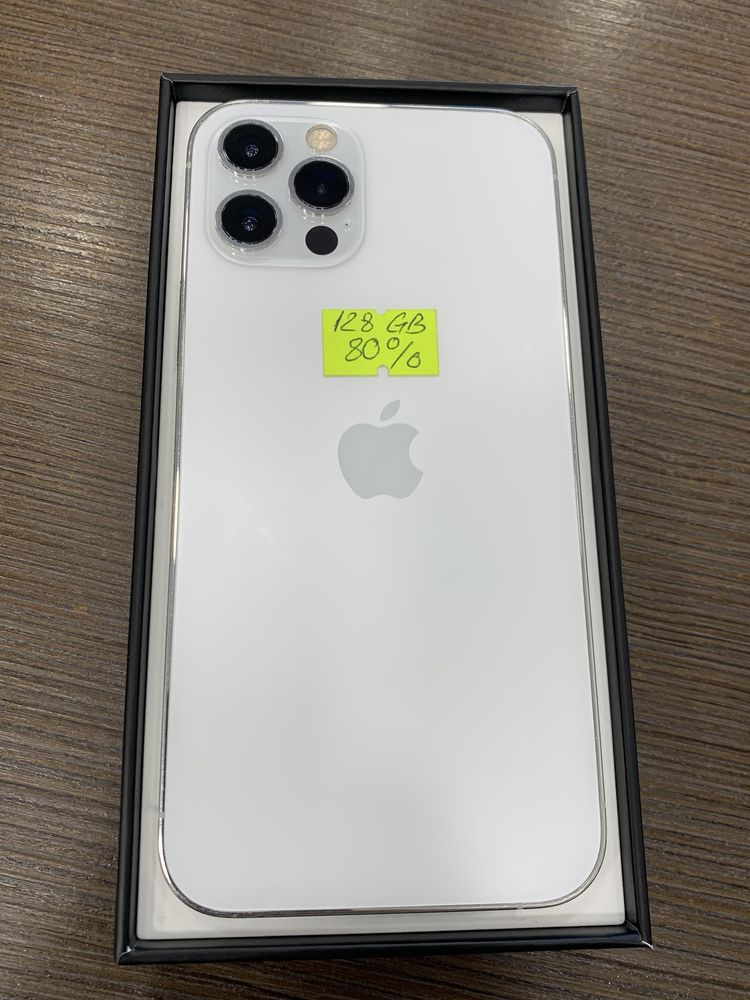 iPhone 12 Pro / 128GB / 80% / Full Box / Garantie 12 luni