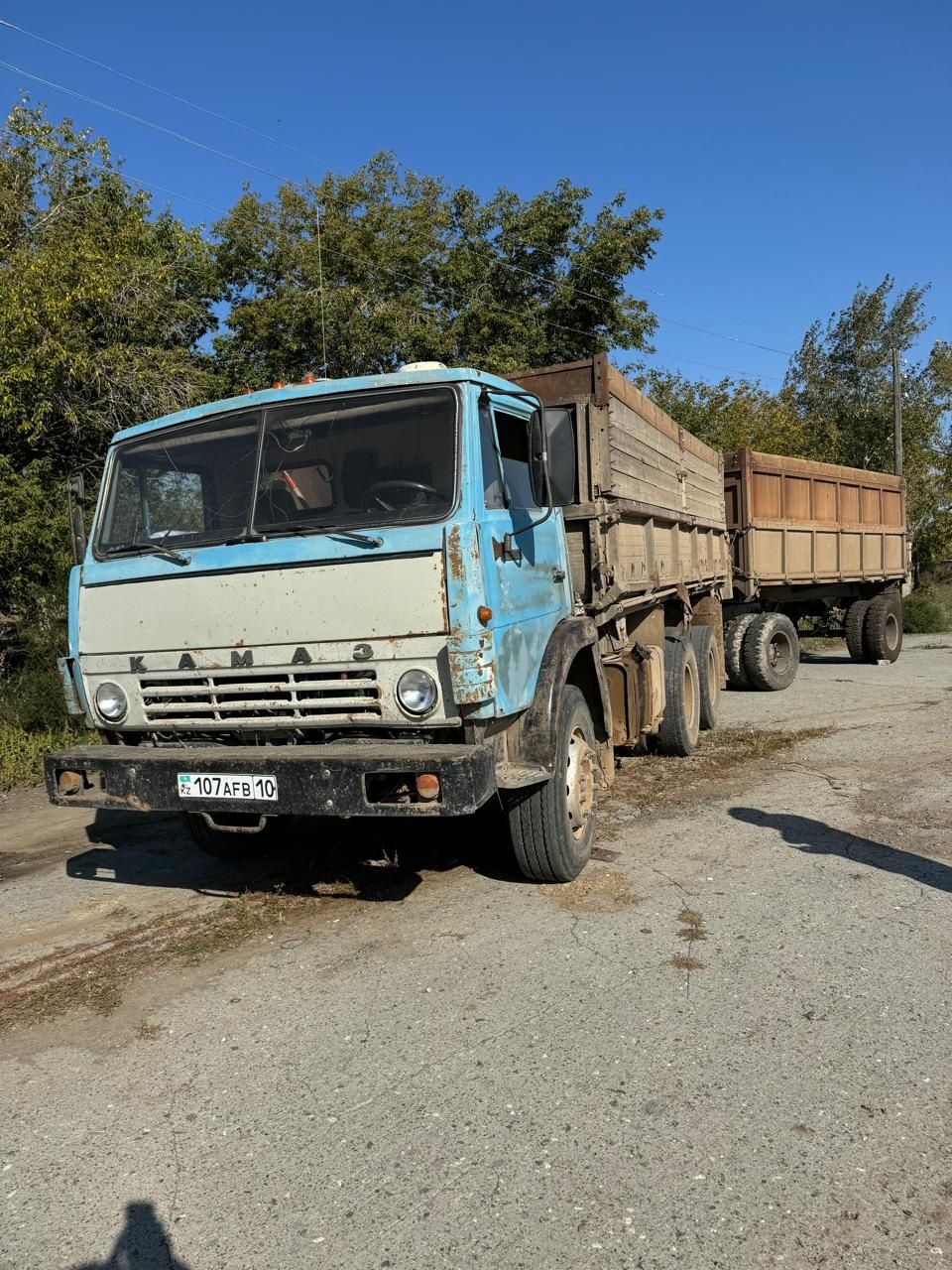 Продам камаз с прицепом