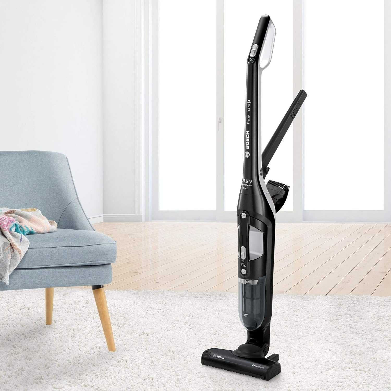 Вертикална прахосмукачка Bosch Flexxo Serie 4 BBH32101